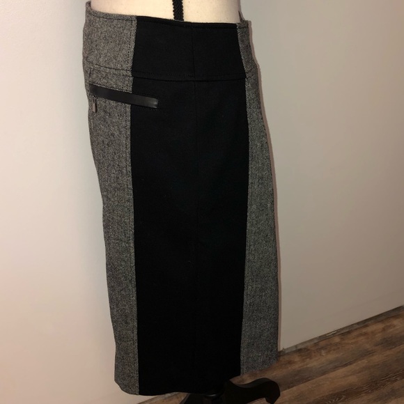 Conrad C wool blend pencil skirt Size 6 - Picture 3 of 6